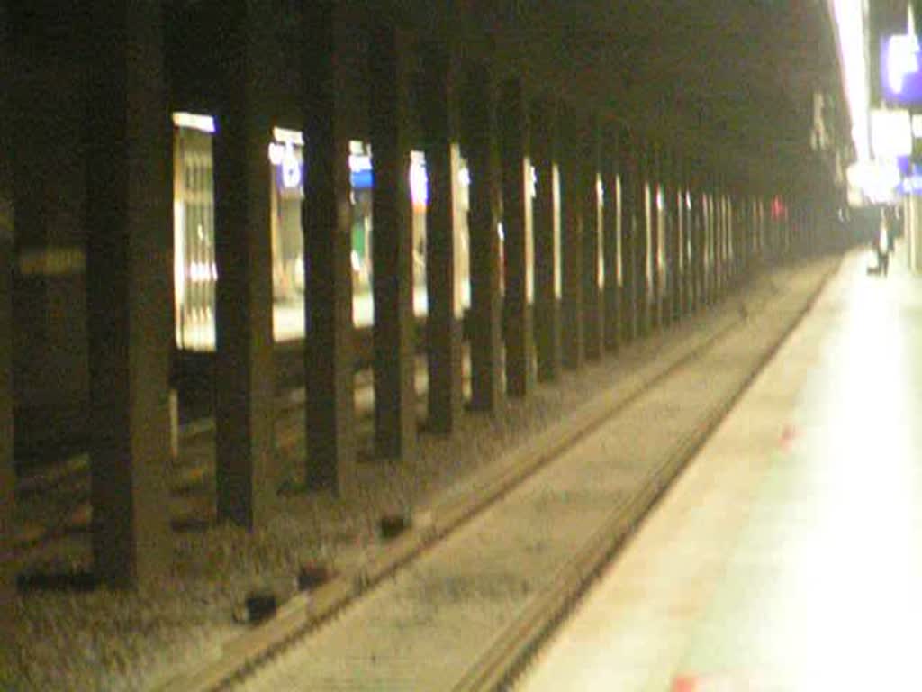 Ausfahrt des ET420 aus Frankfurt Regio Bahnhof mit duften Sound.