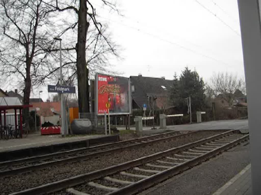 Br189 Mit einen Gterzug in Richtung Duisburg.Hier durchfhrt er den Bahnhof Wesel-Feldmark.