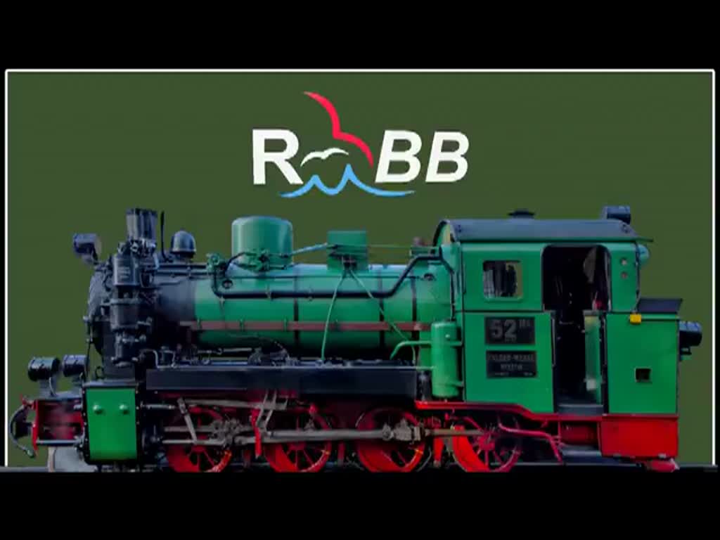 Lok Mh 52 der Rügenschen Bäderbahn mit dem  Rasenden Roland  in Göhren. - 09.03.2016