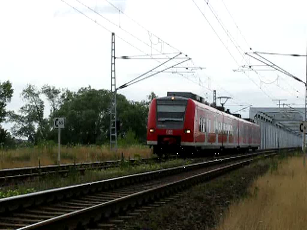 RB 36817 von Wittenberge nach Magdeburg + Schnebeck 22.07.2009