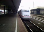 Ausfahrt des ICE 372 ...  Markus Kirchmann 19.03.2008