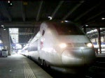 basel-sbb Ausfahrt von Doppeltraktion TGV-POS als TGV9211 nach Z�rich HB aus Basel SBB.