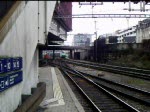 basel-sbb Ein langer G�terzug, gezogen von der SNCF Fret 437054 'Prima' durchf�hrt Basel SBB.