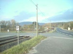 bayern Mittelfrankenbahn Einfahrt im Haltepunkt R�sselbach.(07.11.09)