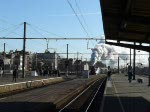 Dampflok 64.169 (P 8) fhrt mit dem St. Valentrain in den Bahnhof von Gent St.Pieters ein.  14.02.2009 