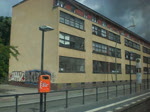 berlin Mitfahrt in der Stra�enbahnlinie 27 zwischen den Haltestellen Sulzfelder Stra�e und Buschallee/Hansastra�e.(25.7.2010)