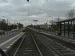 berlin Eine Station mit der Stra�enbahn M17, Typ GT6N (Niederflur), von der Station Rhinstra�e / G�rtnerstra�e zur Endstation in der Gehrenseestra�e. 8.4.2007