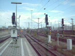 BOB Bayrische Oberland Bahn Einfahrt der BOB an der Station Donnersbergerbr�cke.(01.05.08)