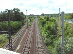 BR 101 mit Zugen 101 105 zieht am 28.07.09 den AZ 1363 durch Holzweissig Richtung Dessau.