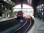 Die 110 493 fuhr ...  Richard 24.08.2010