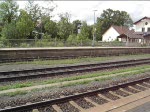 BR 151 Ein durchfahrender Ganszug bestehend aus Sch�tgutwagen bespant mit heweils einer 151er vorne und hinten. am 23.06.2007