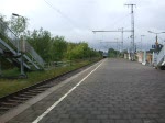 BR 152 Werbeloks 152 135-0 mit KLV-ZUG50233 von Hamburg-Billwerder Richtung 
Rostock-Seehafen bei der Durchfahrt im Haltepunkt Rostock-Kassebohm.
(05.09.09)
