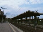 Durchfahrt einer E-Lok der BR 155 in Lehrte, am 08-08-10 ...