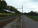 BR 1600 An diesem Wochenende f�hlte man sich in Luxemburg um Jahre j�nger.
Museumslok 1604 (Kartoffelk�fer) im Plandienstverkehr Luxemburg - Troisvierges, hier rauscht Sie in der N�he von Schieren an mir Vorbei. 19.09.2010 