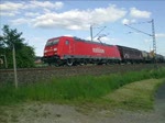 Die 185 206 fuhr ...  Mirko W. 08.06.2010
