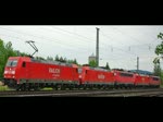 Ein roter Lokzug in ...  Jens Baumhauer 09.06.2010