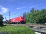 Die 185 210 fuhr ...  Mirko W. 09.06.2010