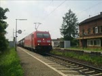 Die 185 356-3 durchfuhr ...  Mirko W. 30.06.2010