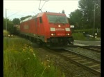 Die 185 227-6 zog am 15.7.10 einen Gemischten G�terzug in ...