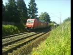 Die 185 216 zog ...  Mirko W. 14.08.2010