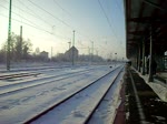 185 mit einem Containerzug ...  Alexander Ring 23.12.2010