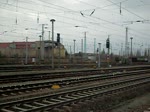 185 mit einem Containerzug ...  Alexander Ring 15.01.2011