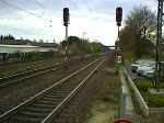 BR 185 mit Zugen 2 Br185 fahren mit einem Kohle-Ganzzug durch Schee�el
