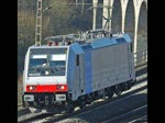 BR 186 186 282 Lz bei der Einfahrt in Altenbeken Aufgenommen am 07.04.2010.