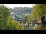 BR 189 S�chsische Schweiz 2008 - Mit einem 'Kistenzug' kommt am Nachmittag des 14.10.2008 eine Lok der BR 189 aus Tschechien durch das Elbtal gerollt w�hrend sich 143 875-3 in Stadt Wehlen vor einer S-Bahn nach Sch�na n�tzlich macht.
Am Nachmittag des 15.10.2008 kommt 180 019, eine der letzten 4 Loks im originalen DR-Anstrich bei der DB, mit einem gemischten G�terzug aus Tschechien. Die ITL-Raubkatze 250 007 bringt dagegen nagelneue Transfesa-Autotransportwagen nach Bad Schandau. 