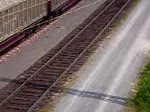 Locon 217 alias BR 202 brachte am 21.05.2009 Flachwagen mit ...