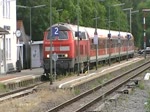 BR 218 434 verl�sst ...  Gilles LENHARD 23.07.2011