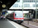 BR 218 mit Zugen Eine Br 218 dieselt aus dem Heidelberger HBF.