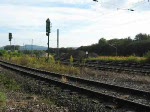 BR 264 Voith Maxima 40 CC Sonntag-Morgen, ein lautes Brummen l�sst mich wach werden, ein Blick aus dem Fenster: huch, Voith Maxima 40CC beim Signalhalt in Eschwege West in Fahrtrichtung S�den. Hier bei der An- und Weiterfahrt. Aufgenommen am 30.08.2009.