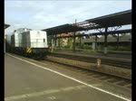 293.02 der ITL durchfuhr mit einem Kesselwagenzug Leipzig-Leutzsch in Richtung ...