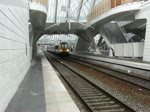 BR 3000 CFL Lok 3014 mit IR 115 verl�sst am 16.01.10 um 11.18 Uhr, den Bahnhof von L�ttich und wird gegen 13.45 den Endbahnhof Luxemburg erreichen. 