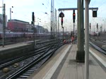 BR 360 Diese V 60 rangierte am 19. 1. 2012 in Frankfurt am Main.