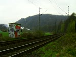 BR 38 38 2267 mit ihrem Sonderzug durch Essen-Kettwig(Mit Pfeifgru�)