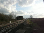br-402-ice-2 ICE zwischen D�lmen und M�nster am 31.03, lange nicht mehr auf dieser Strecke gesehen.