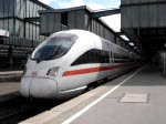 br-411-ice-t Ein ICE-T bei der Ausfahrt aus dem Bahnhof Stuttgart Hbf. Dieser Zug fuhr nach Z�rich. Aufegnommen am 3.Juli 2007
