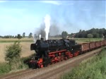 br-52--kriegslok-52-drg-dr-db--nicht-052-db- 52 8154-8 Abfahrt in Gro�dalzig, Fotog�terzug Leipzig - Zeitz 12.09.2010