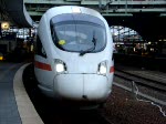 Ausfahrt des ICE 37 ...  Marcel Wittich 04.01.2008