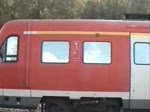 br-612-regioswinger-dbag Eine Doppeleinheit 612 steht in Marktschorgast bereit zur weiterfahrt in Richtung Neuenmarkt-Wirsberg. Gefilmt anfang Oktober 2007