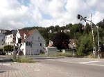 br-612-regioswinger-dbag Bahn�bergang imn K�nigsbronn. Nach einiger Zeit kommt ein 612er mit 160km/h durchgefahren. Aufgenommen am 27.Juli 2007.