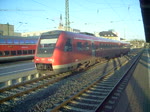 br-612-regioswinger-dbag Hier ein VT612 als RE nach Koblenz am 15.1.2012 bei der Ausfahrt aus Limburg(Lahn).