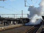 Dampflok 64.169 (P8) bei der Abfahrt zum St.Valentinsrundfahrt in Gent ...