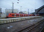 Ein Talent bei der Ausfahrt aus dem K�lner Hbf  ...