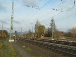 br-646-stadler-gtw-db Nach erfolgreichen Testfahrten verl�sst der GTW dann �ber die S�danbindung das Testgel�nde auf die Hauptstrecke und verschwindet in Richtung Sontra. Aufgenommen am 08.11.2009. 