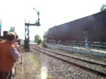 BR 65 der Pendelzug in der Einfahrkurve mit 65er und 50er.