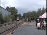 br-795--796--798--db-vt-95--vt98--uerdingerschienenbus Triebwagen Ankunft in Kalenborn/Westerwald.Hier verkehren Steilsteckentriebwagen (Uerdinger) auf der Kasbachtalbahn von Linz am Rhein nach Kalenborn.