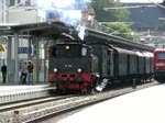 Dampflok 91 134 f�hrt mit ihrem Sonderzug der MEF in ...